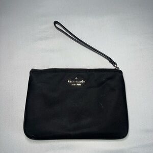 Kate Spade Black Wristlet Clutch